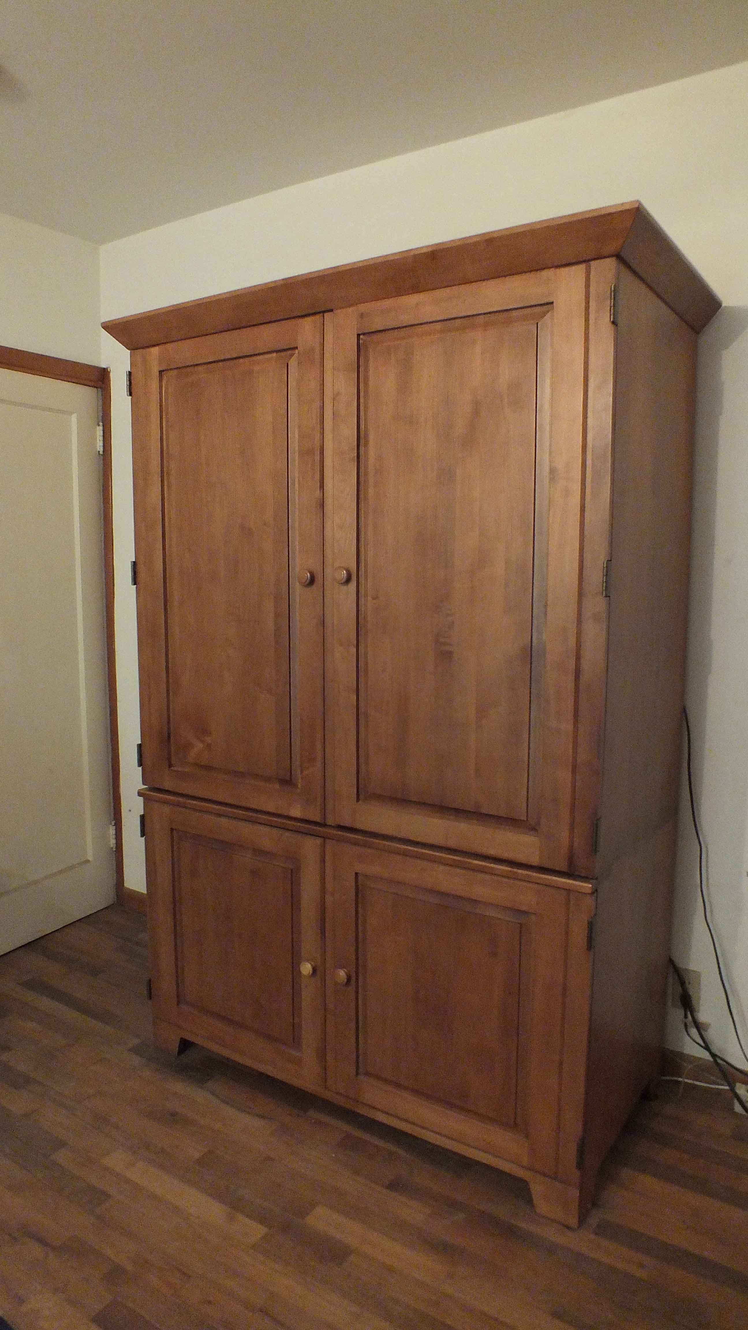 Ethan Allen "Hide a Desk" Armoire