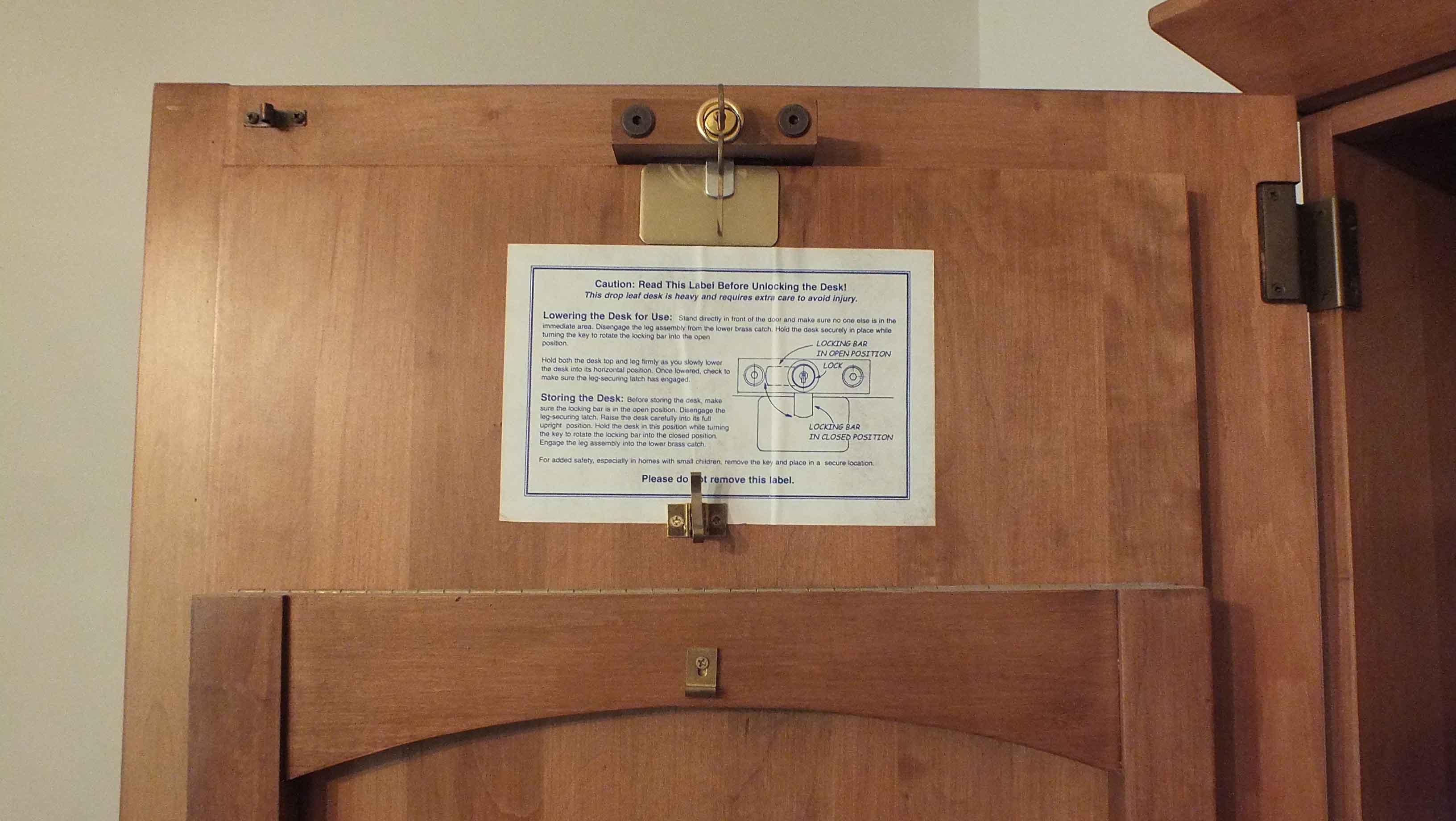 Ethan Allen "Hide a Desk" Armoire