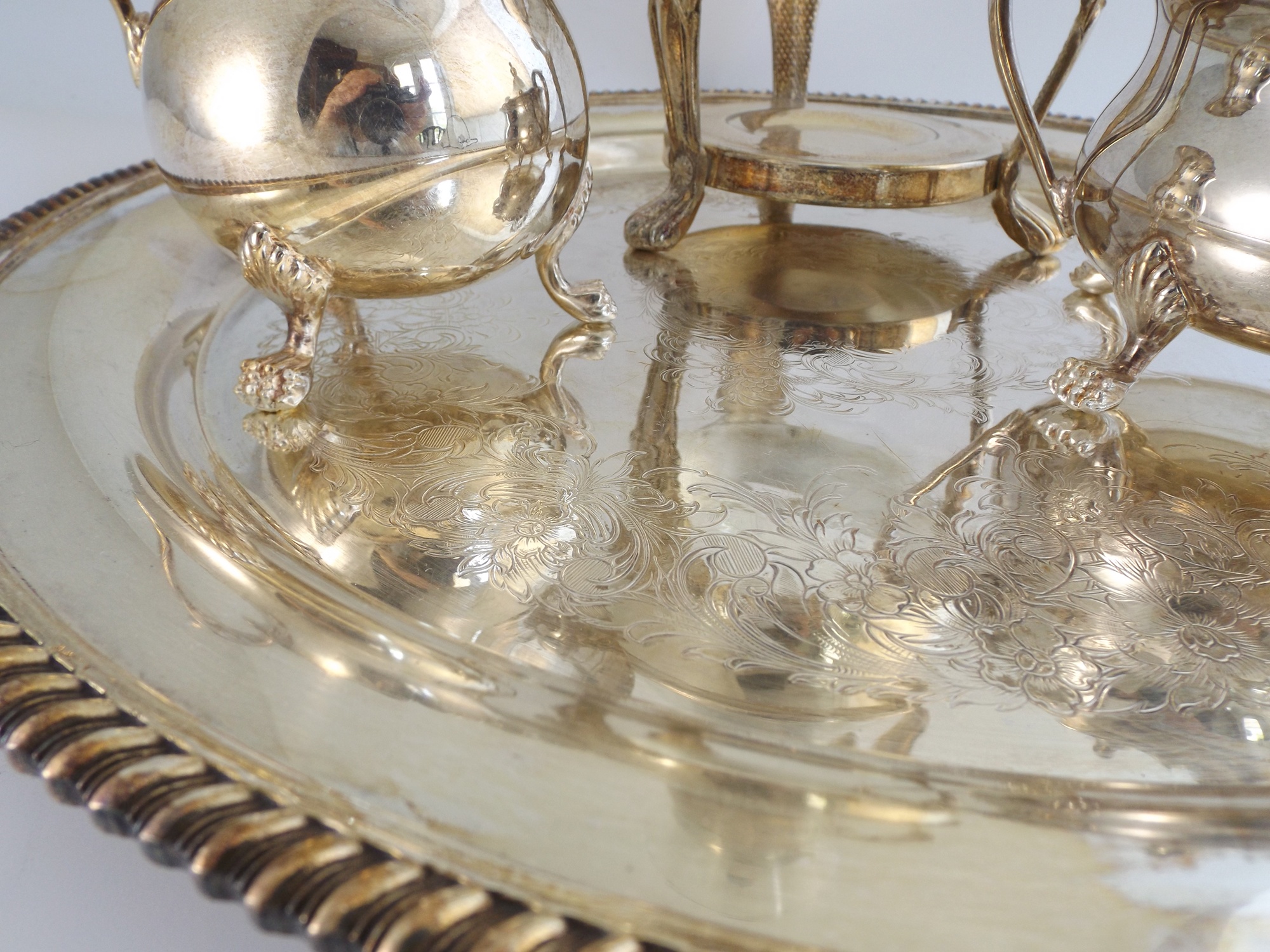 Vintage Silver Plate Serving Pieces