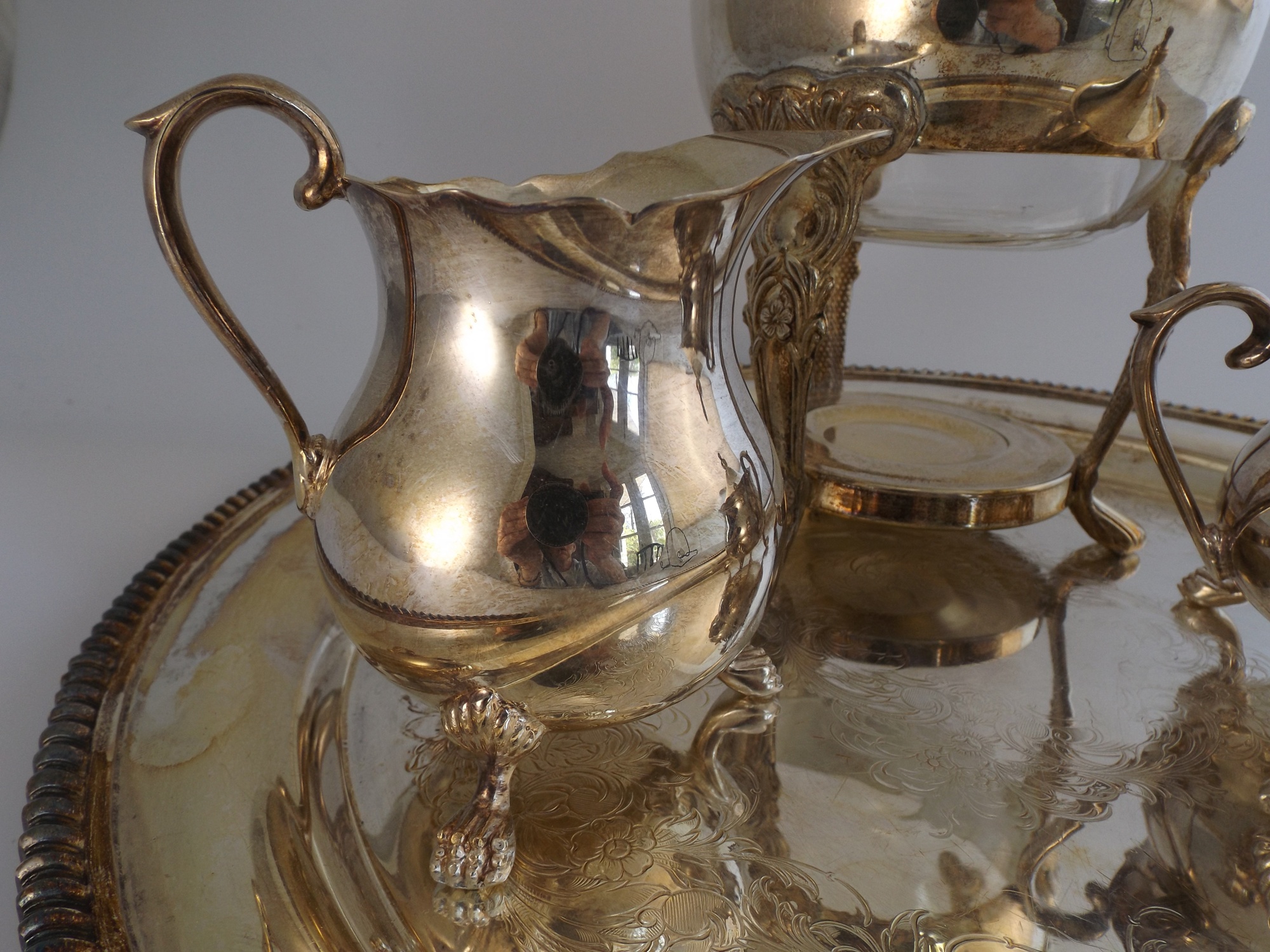 Vintage Silver Plate Serving Pieces
