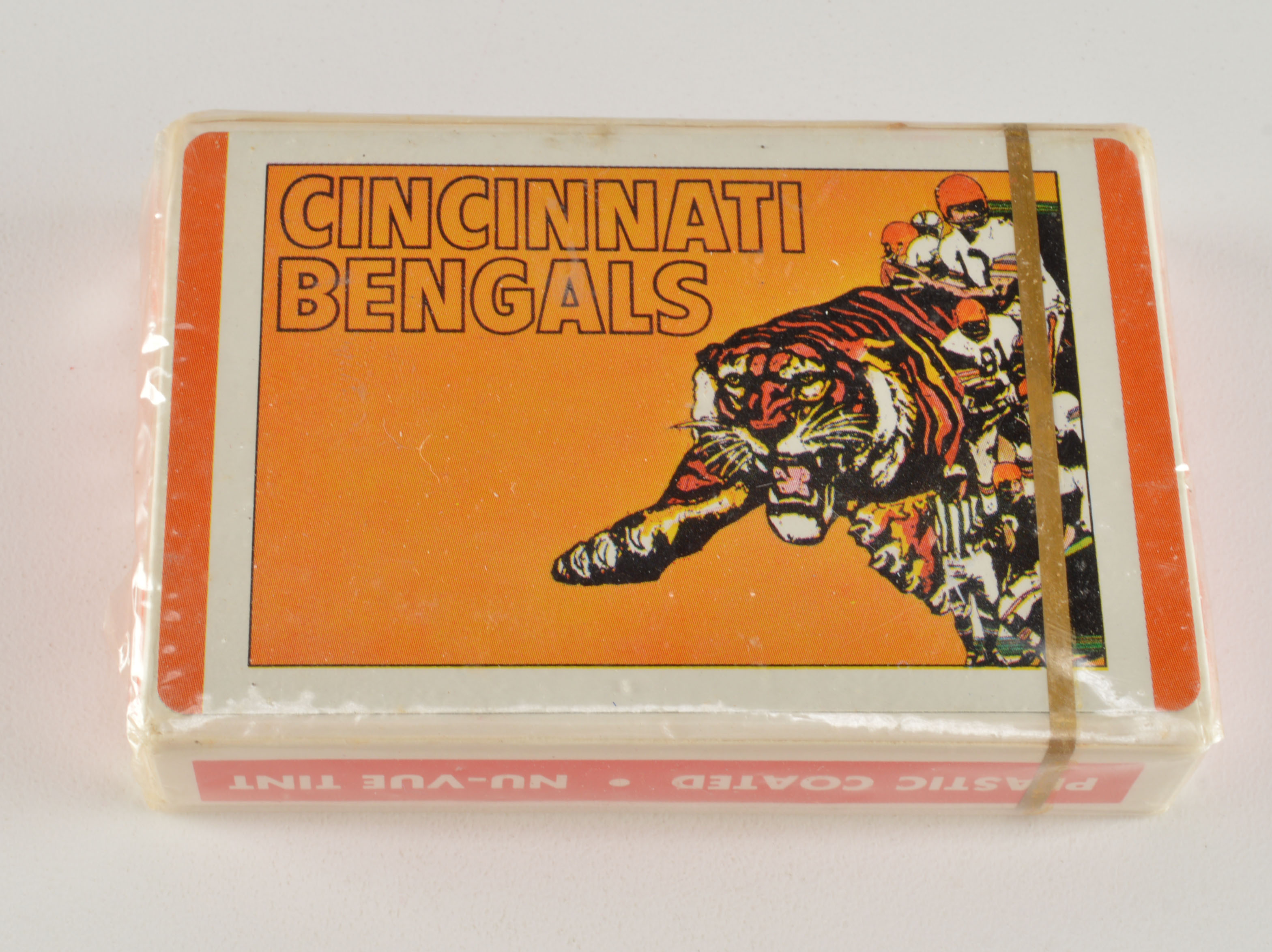 Super Bowl XXIII Program Plus Vintage Bengals Playing Cards