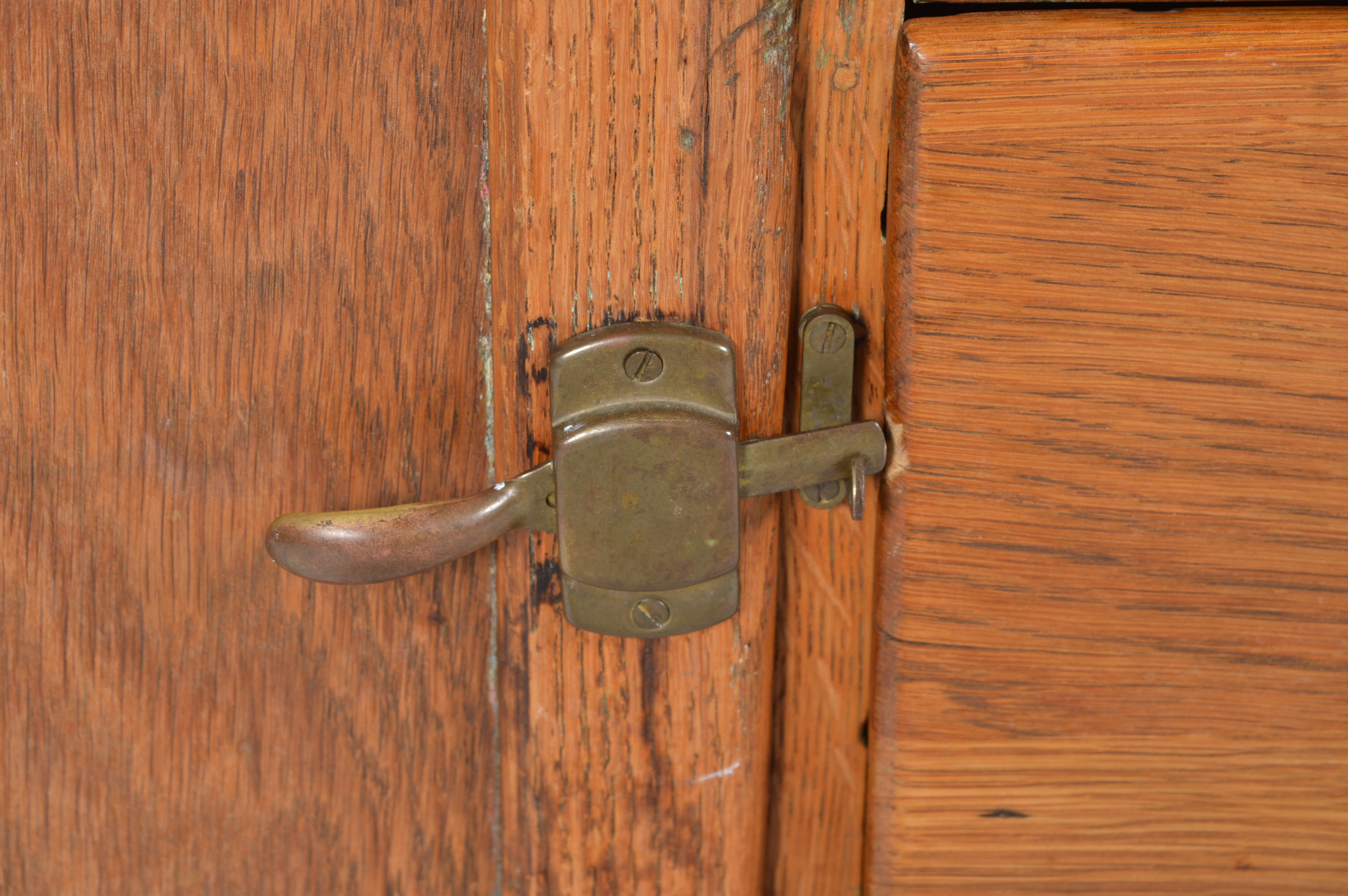 Hoosier Style Oak Wilson Kitchen Cabinet
