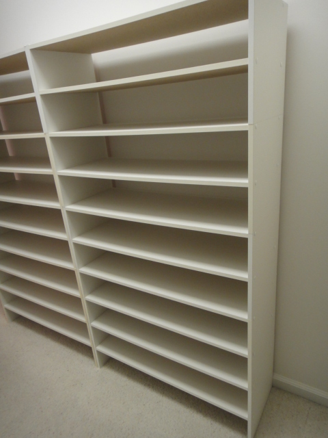 White Storage Shelf