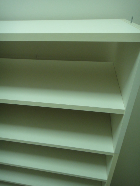 White Storage Shelf