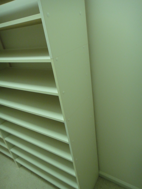 White Storage Shelf
