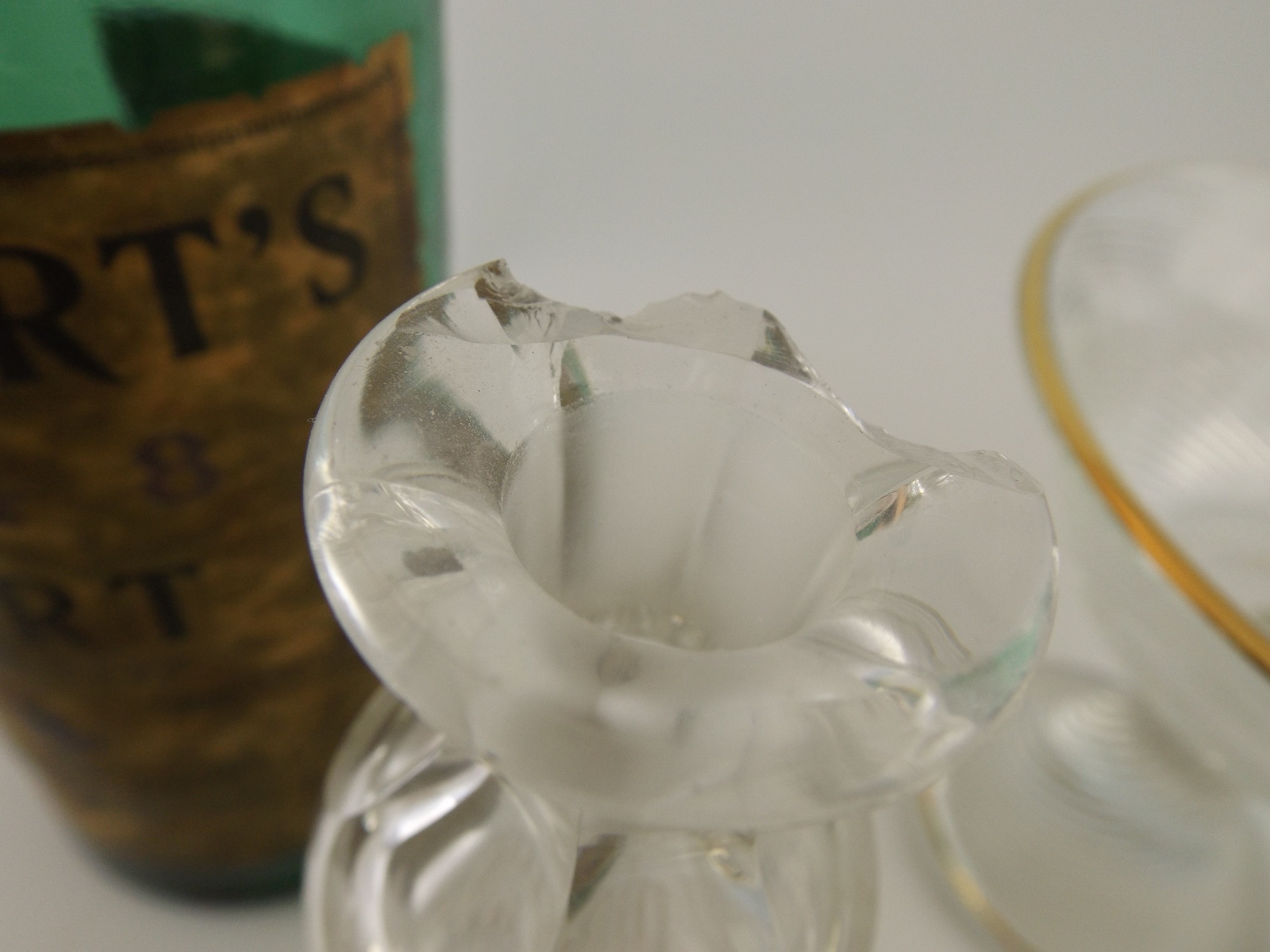 Vintage Glassware and Dutch Pewter