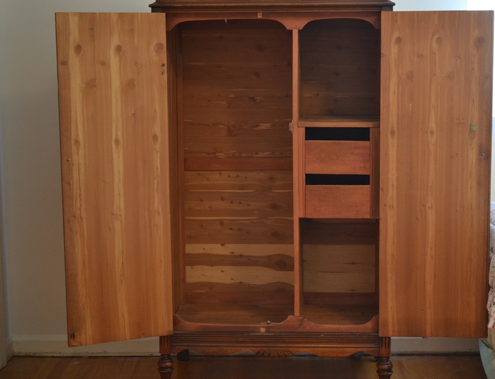 Vintage Cedar-Lined Chifferobe