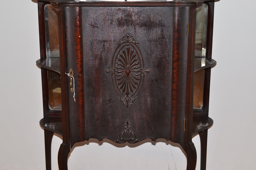 Antique Victorian Style Sheet Music Cabinet