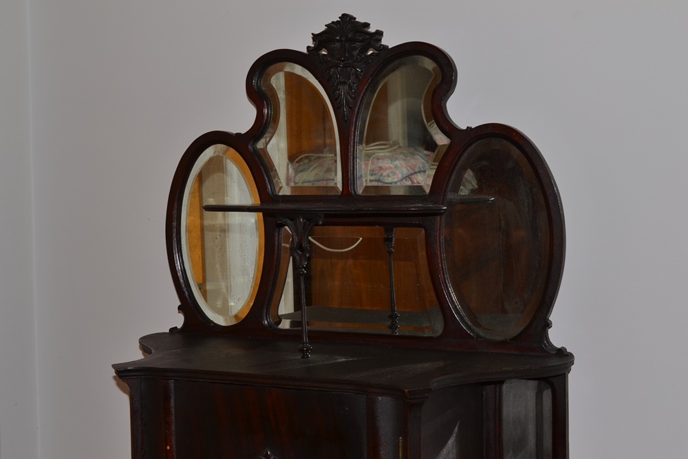 Antique Victorian Style Sheet Music Cabinet