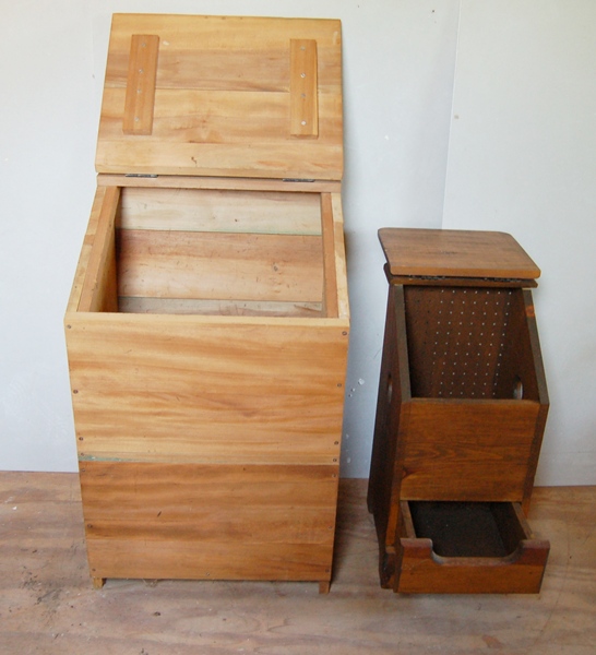 Cedar Box and Potato Storage Box