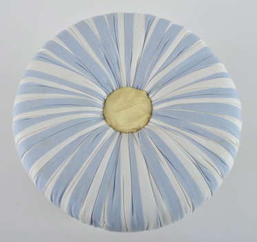 Charming Mackenzie Child's Ltd Tuffet Ottoman