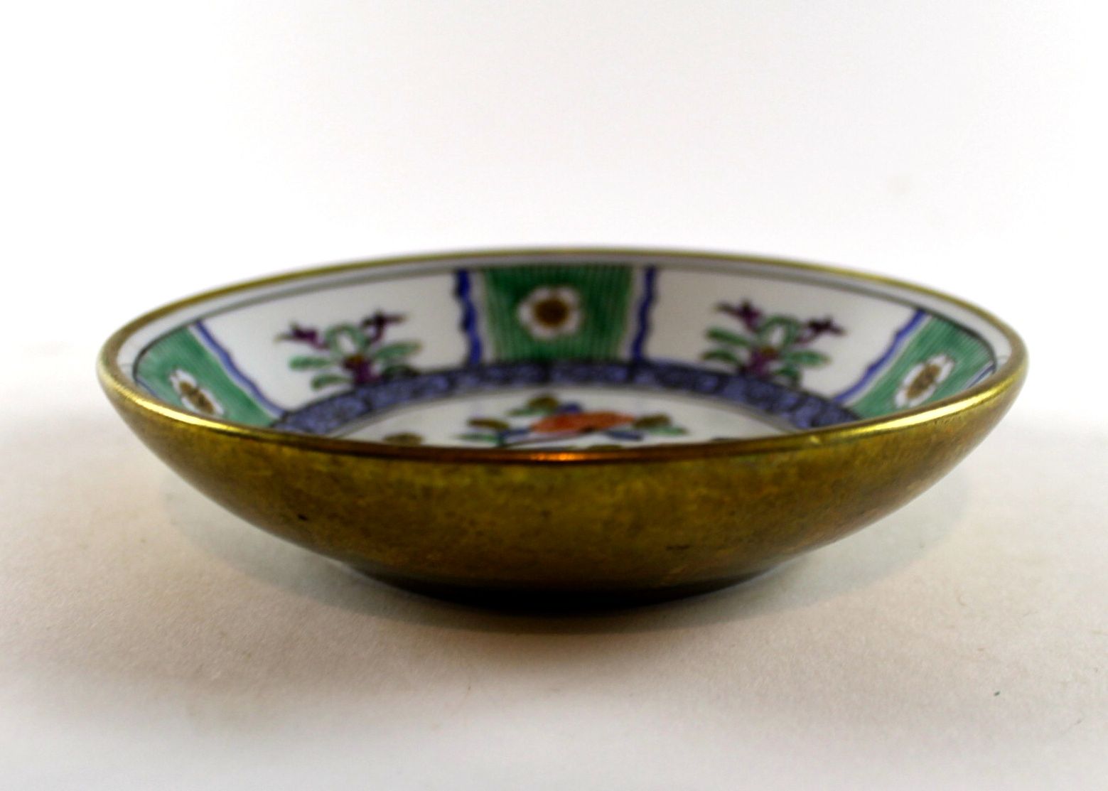 Four Hand-Painted Porcelain Plates