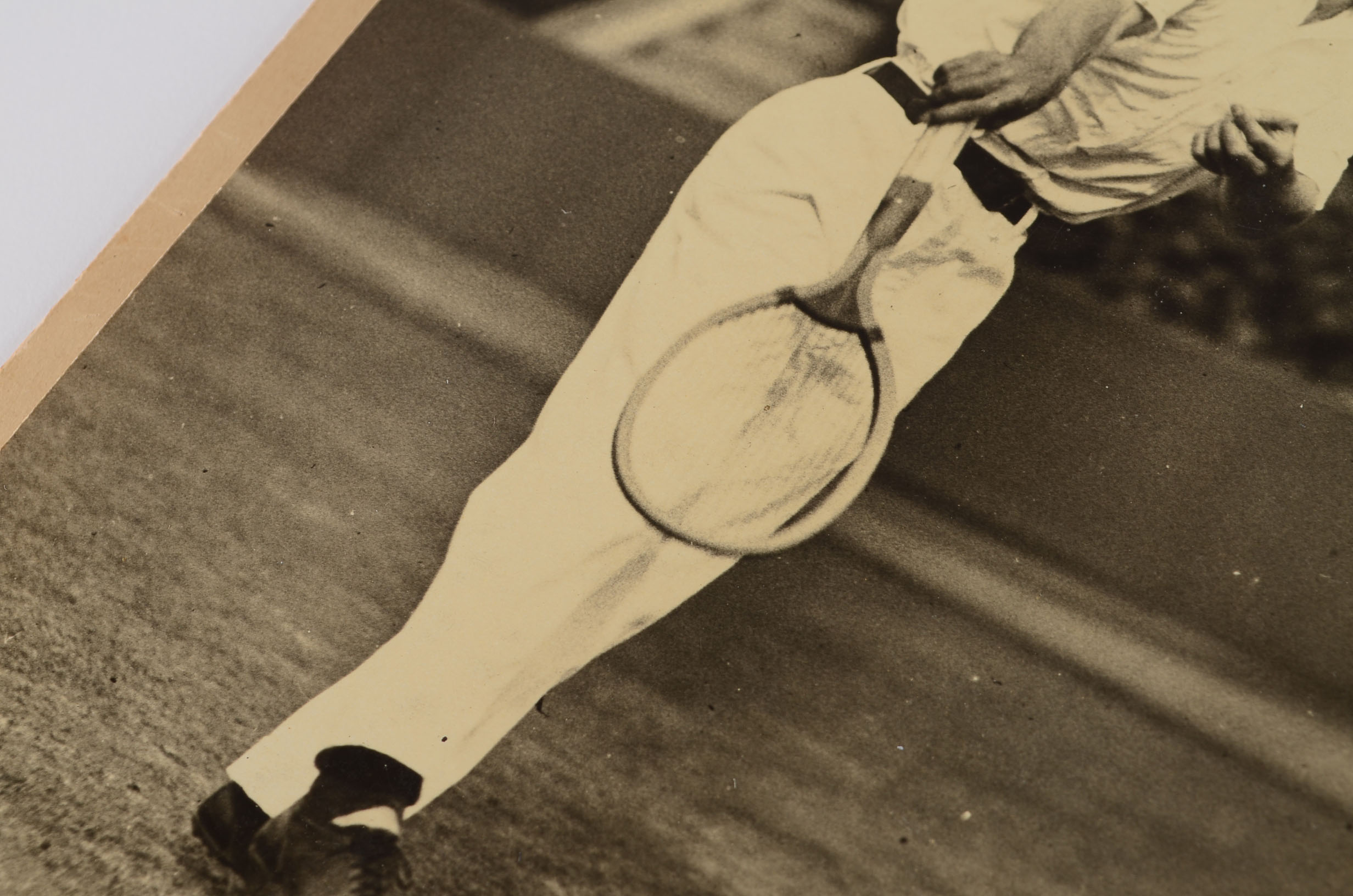 Photos Of Tennis Greats Vincent Richards and William Johnston