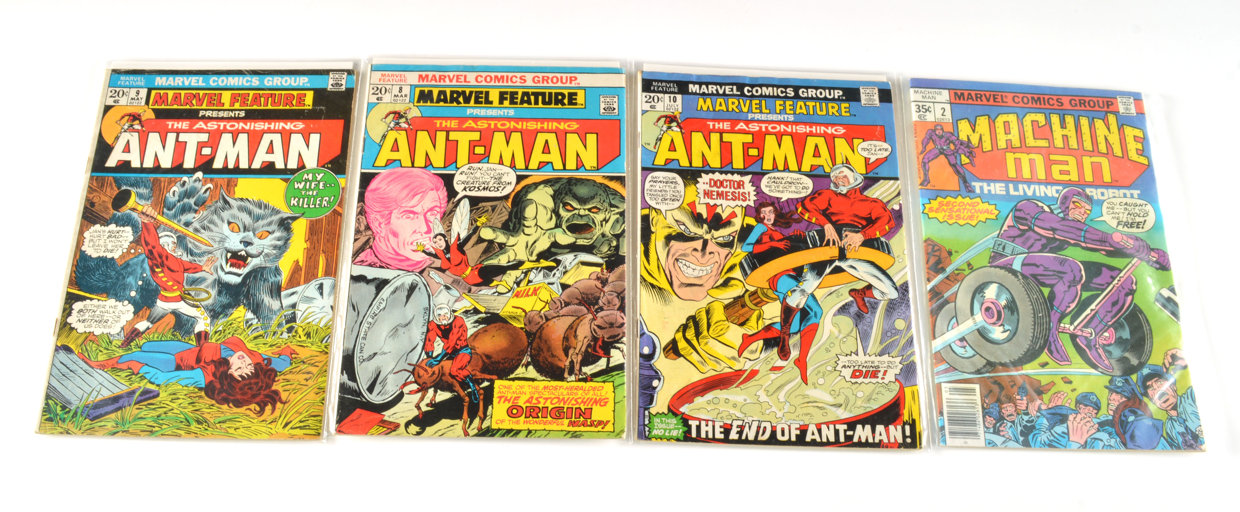Vintage Marvel "The Astonishing Ant-Man" Comics