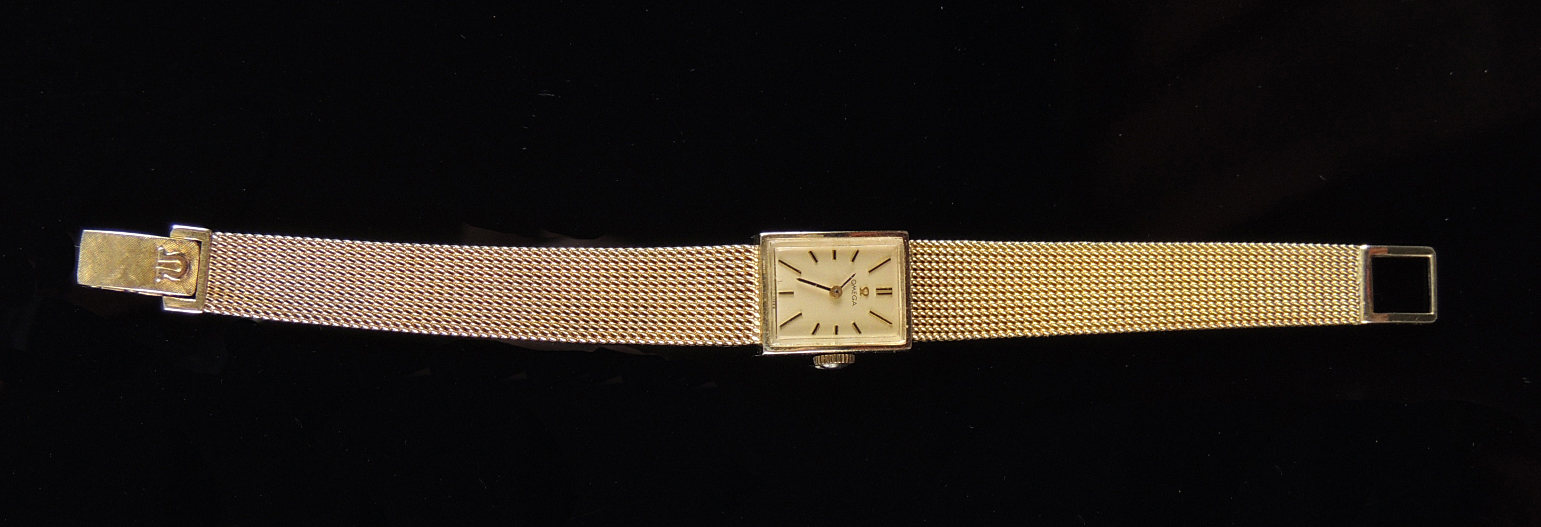 Women's Vintage Gold Omega Watch
