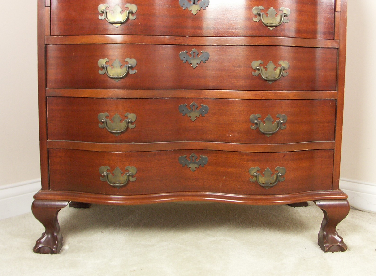 1940's Slant Front Secretary Desk