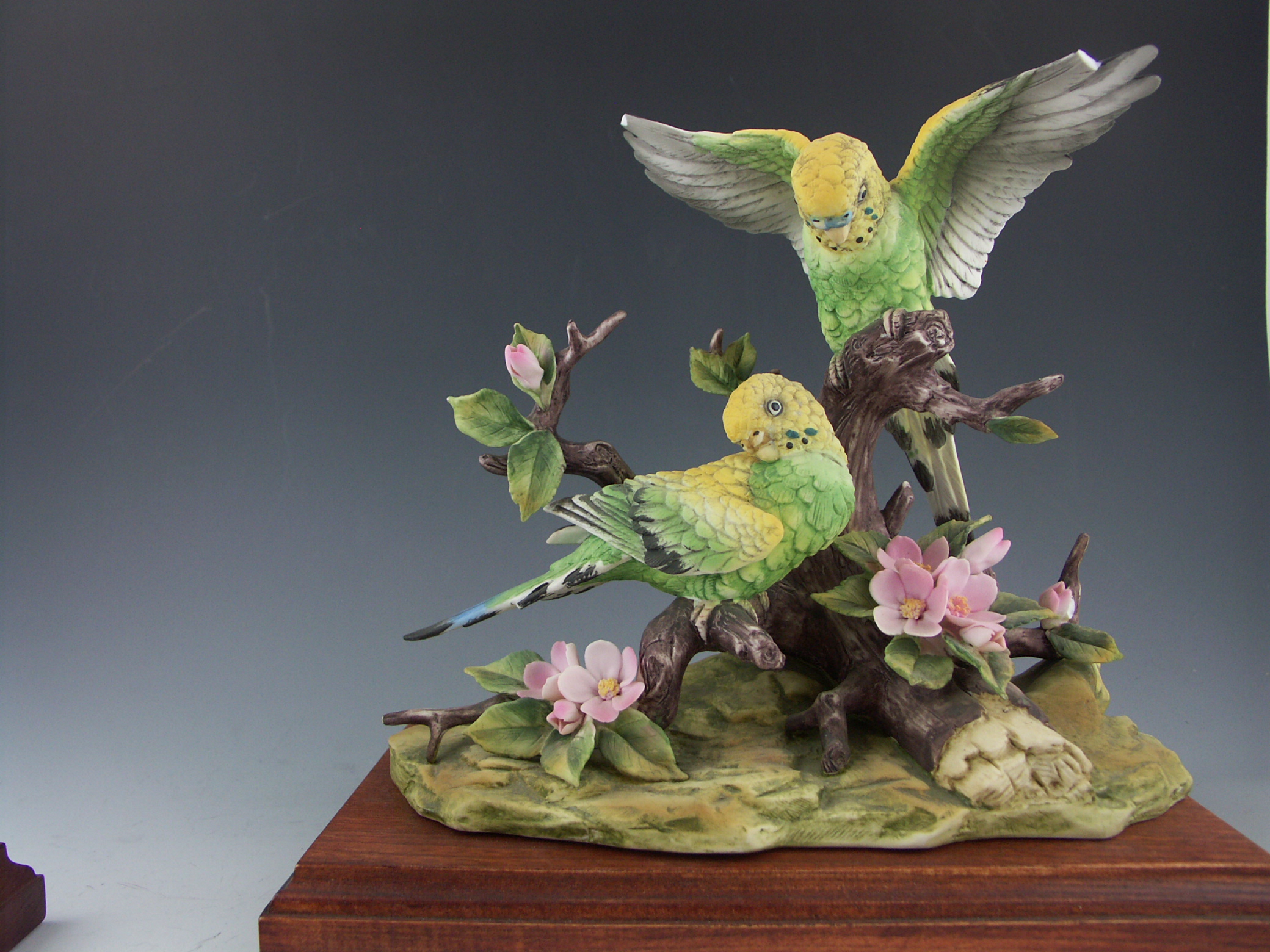 Six Porcelain Birds - Ethan Allen and Jonathan Byron 