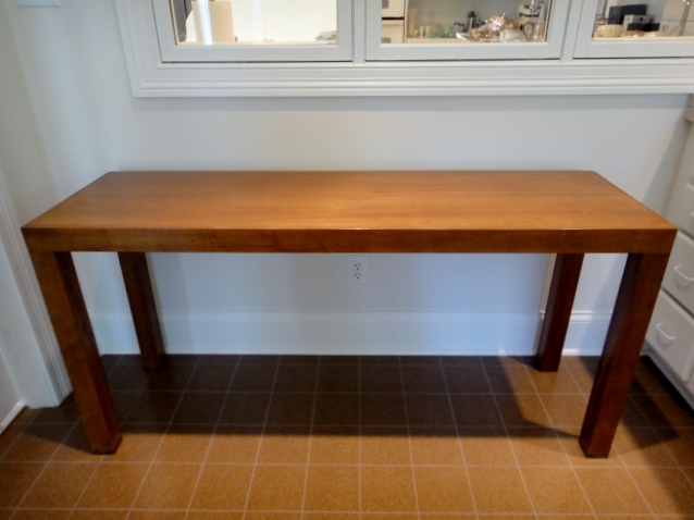 Mid-Century Sofa Table