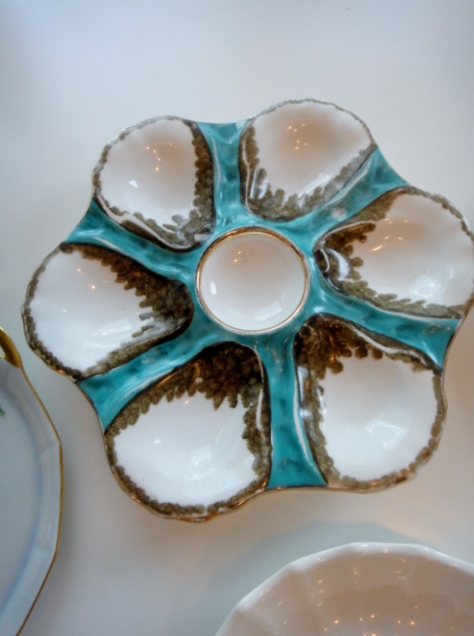 Majolica Oyster Plate and More