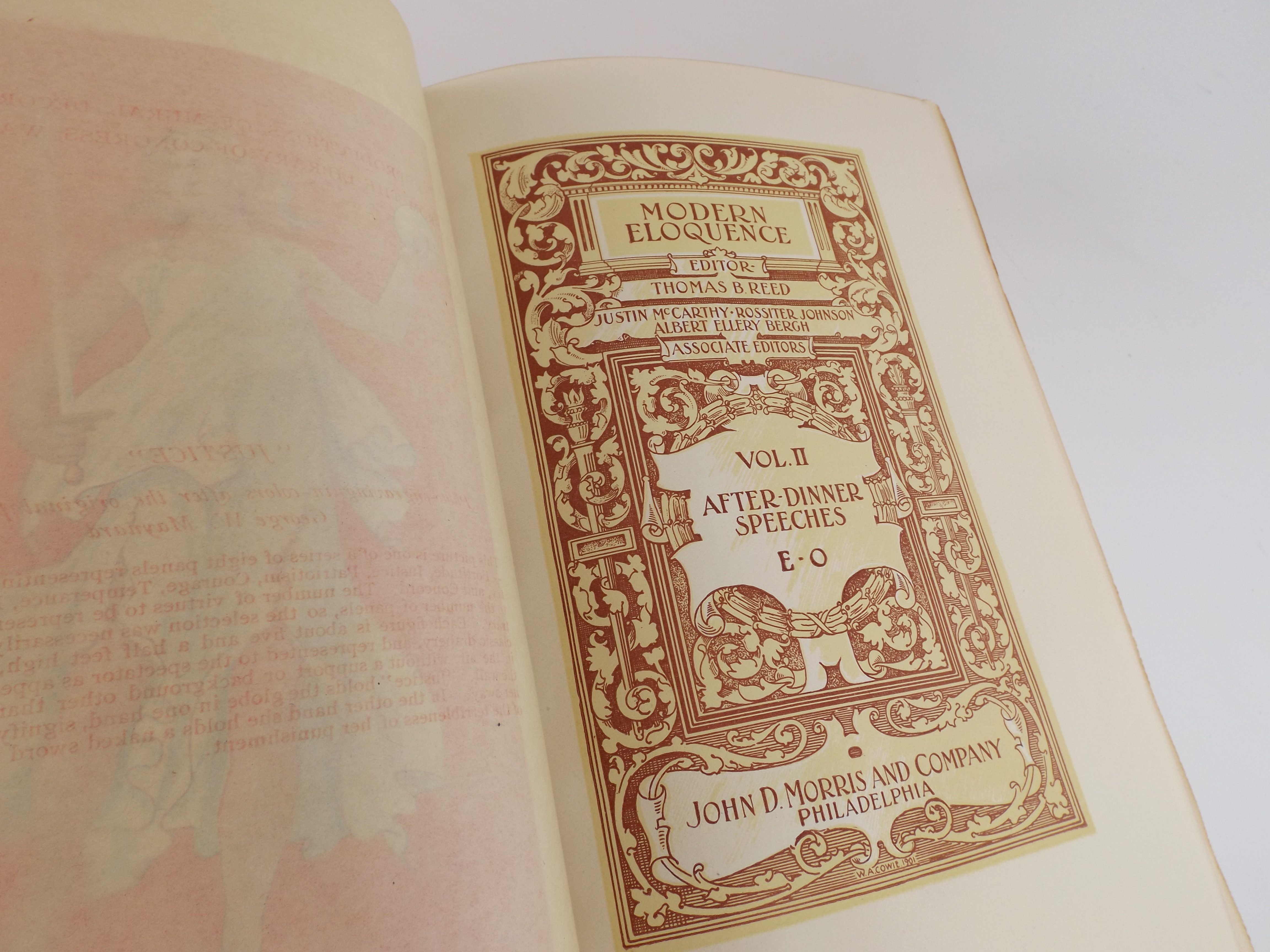 1872 German Lodge Book and 1900 Eloquence Book