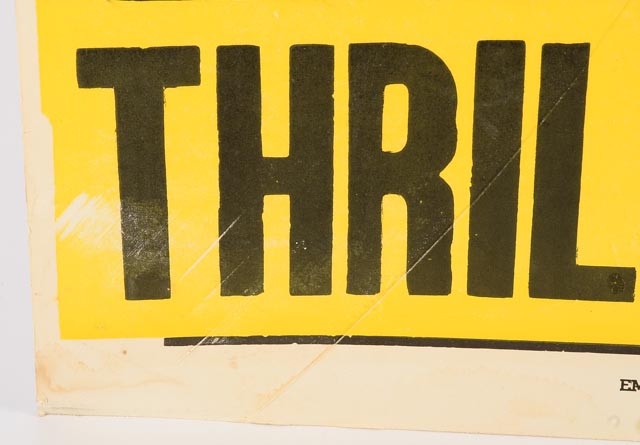 Vintage Rocky Marciano Versus Ezzard Charles Movie Poster