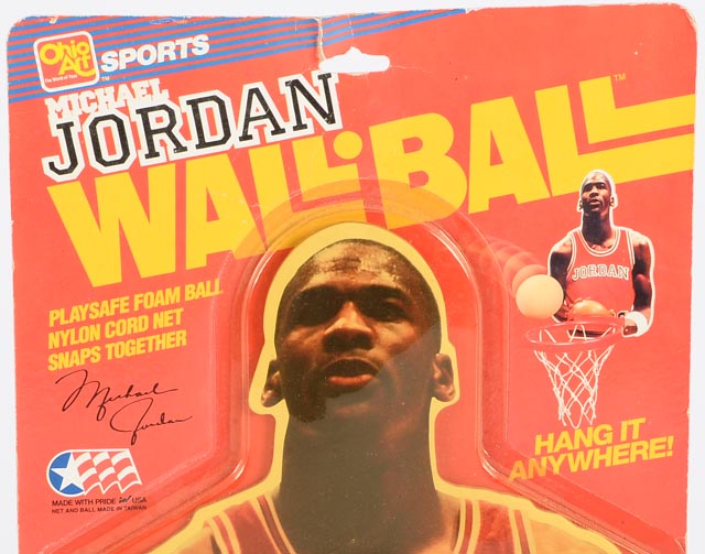 michael jordan wall ball