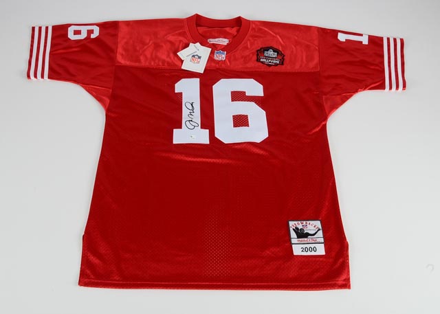Joe Montana Signed Hall of Fame Jersey