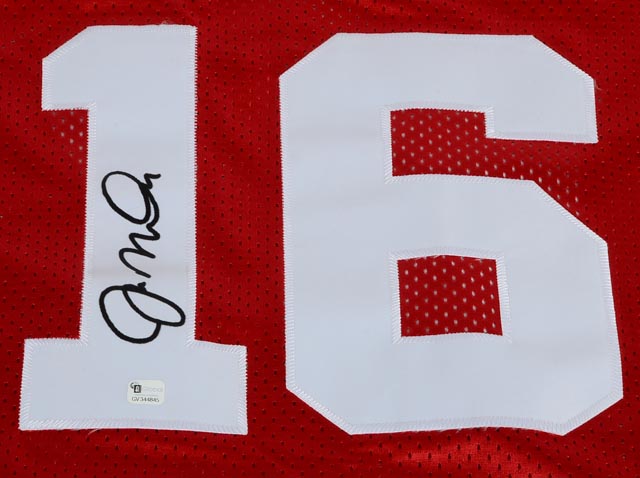 Joe Montana Signed Hall of Fame Jersey