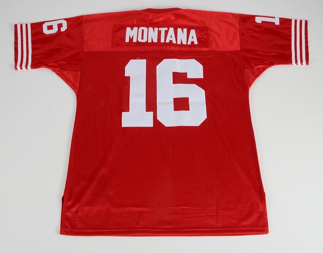 Joe Montana Signed Hall of Fame Jersey