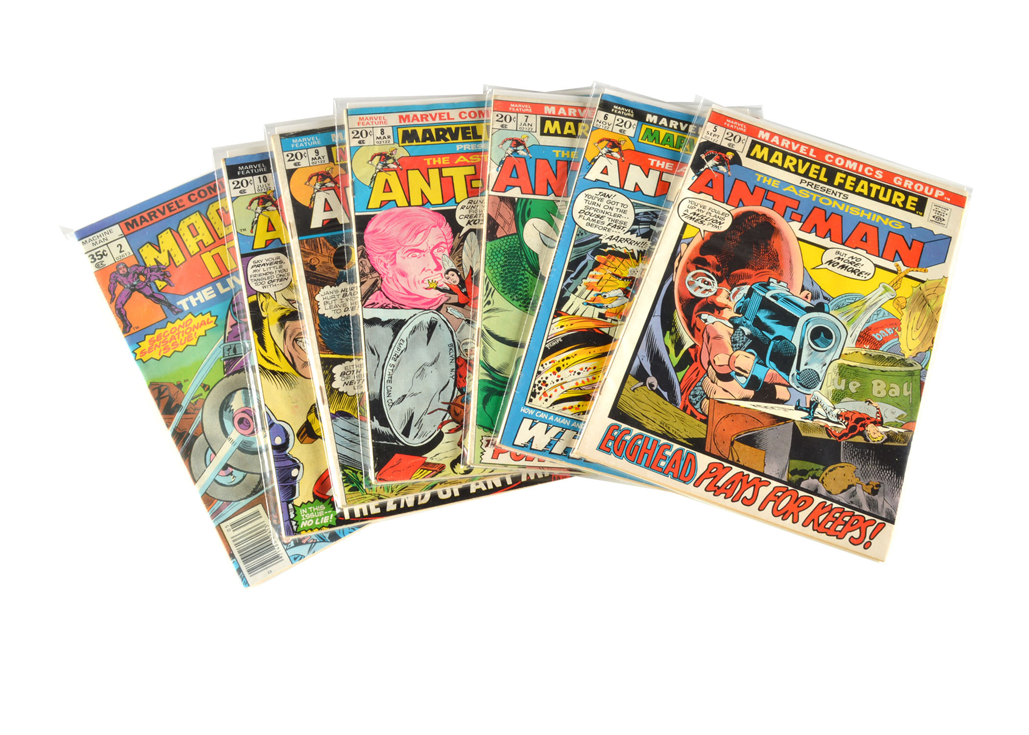 Vintage Marvel "The Astonishing Ant-Man" Comics