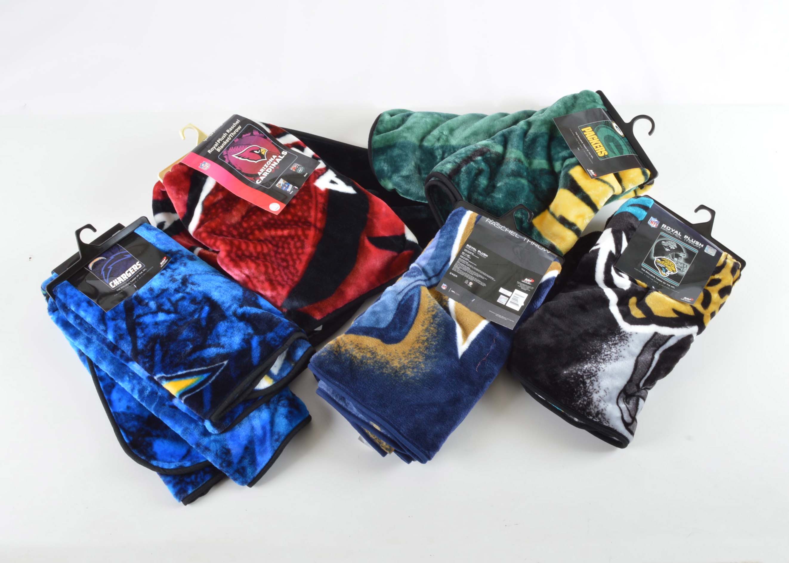 National Football League Plush Throws