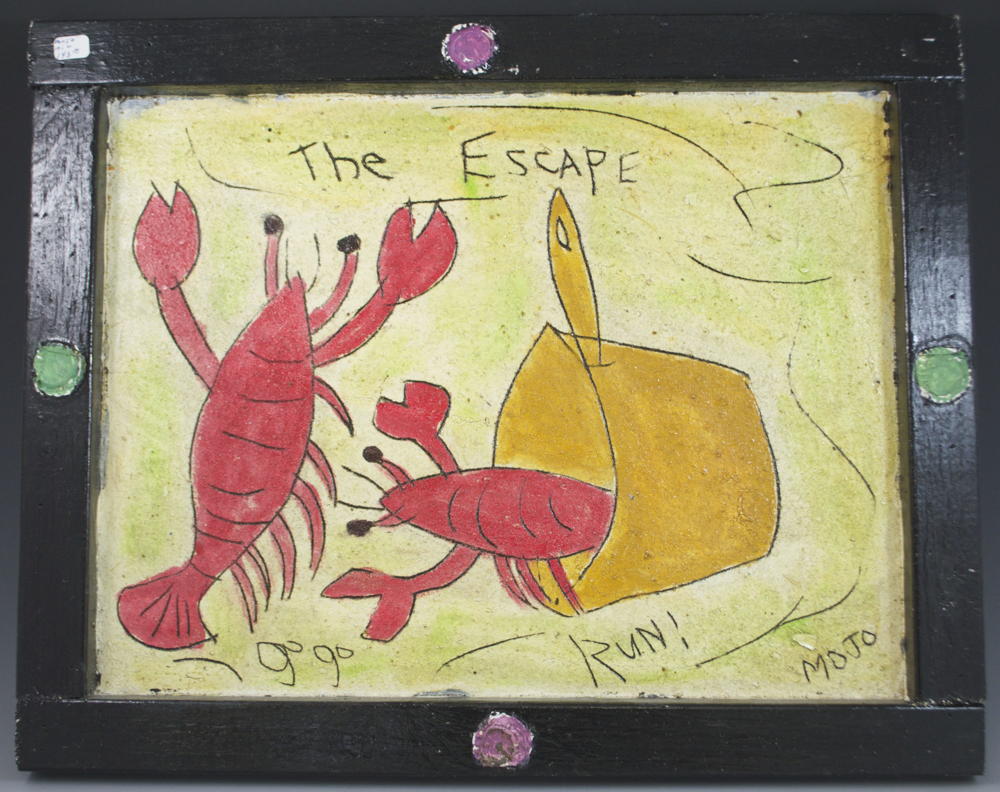 Original Framed "The Escape" by Morris Johnson (a.k.a. 'Mojo')