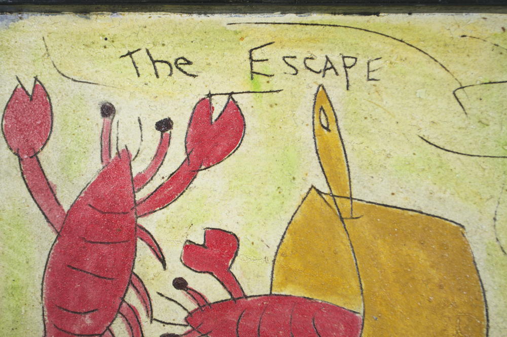 Original Framed "The Escape" by Morris Johnson (a.k.a. 'Mojo')
