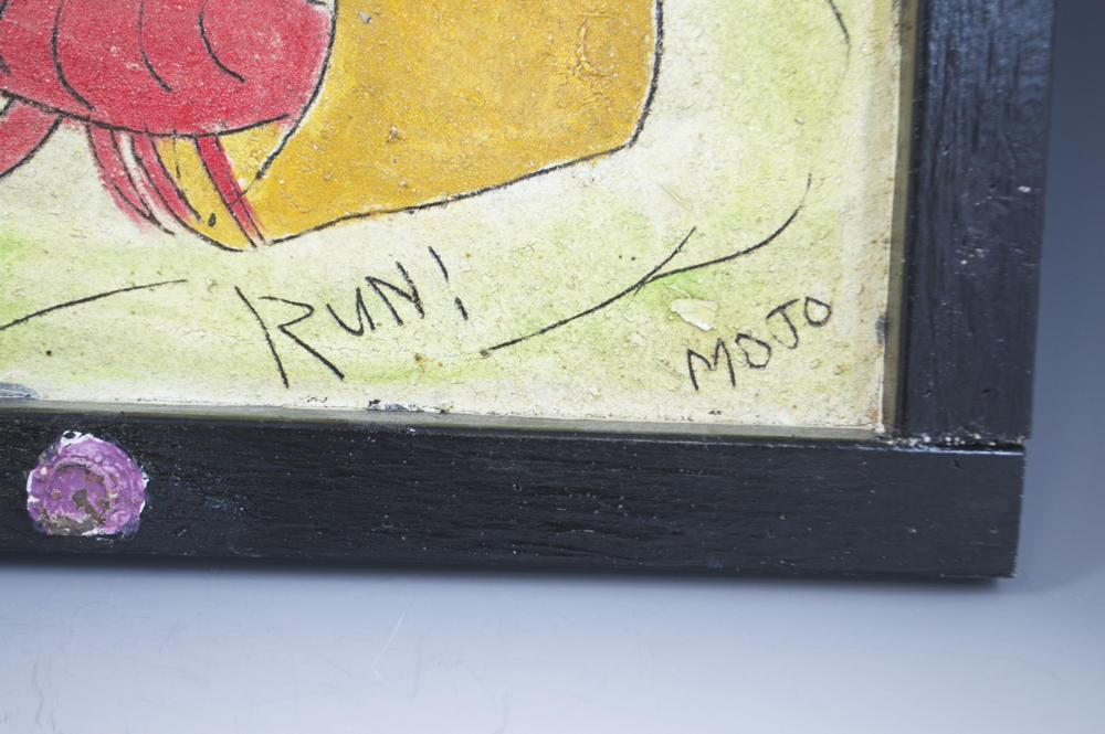 Original Framed "The Escape" by Morris Johnson (a.k.a. 'Mojo')