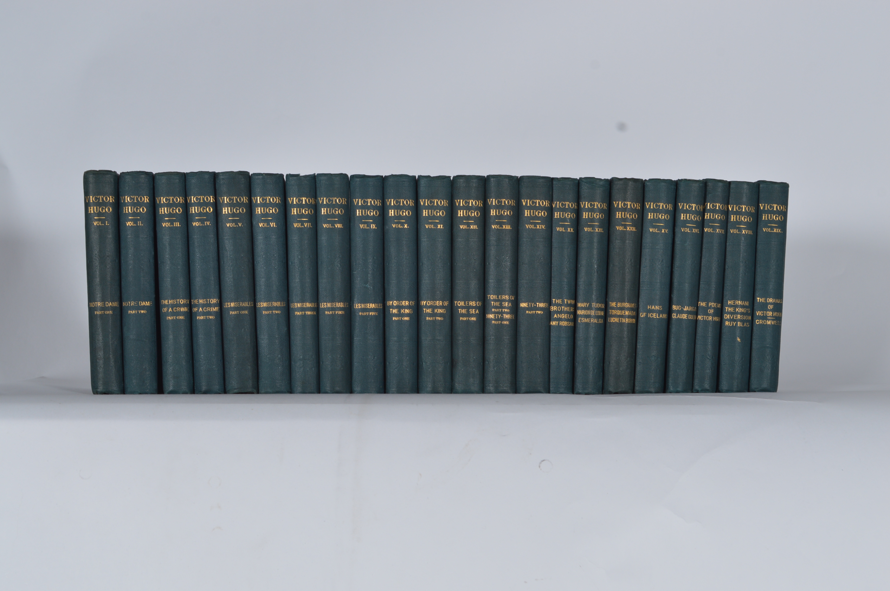 Collection of Rare Victor Hugo Novels