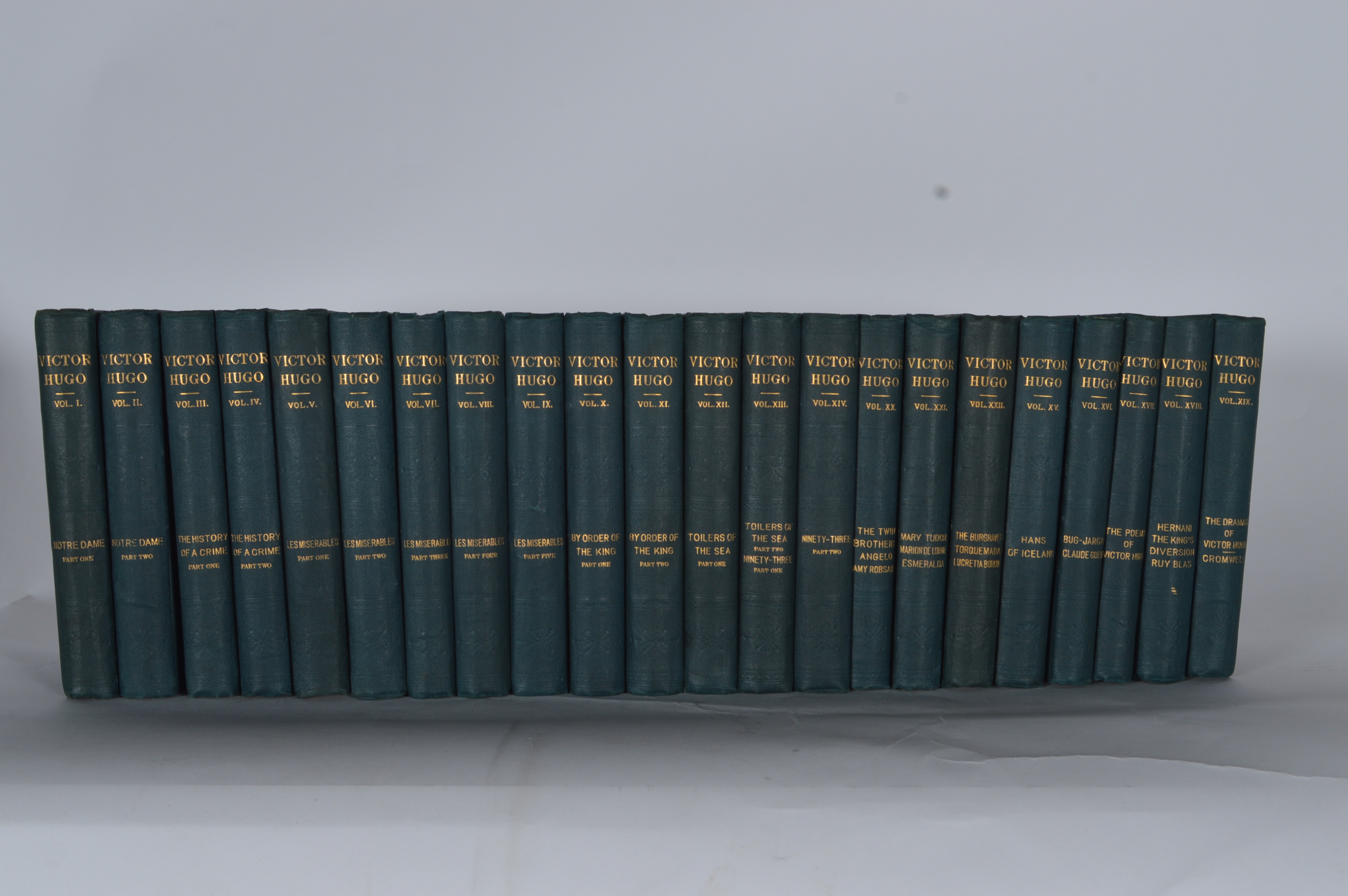 Collection of Rare Victor Hugo Novels