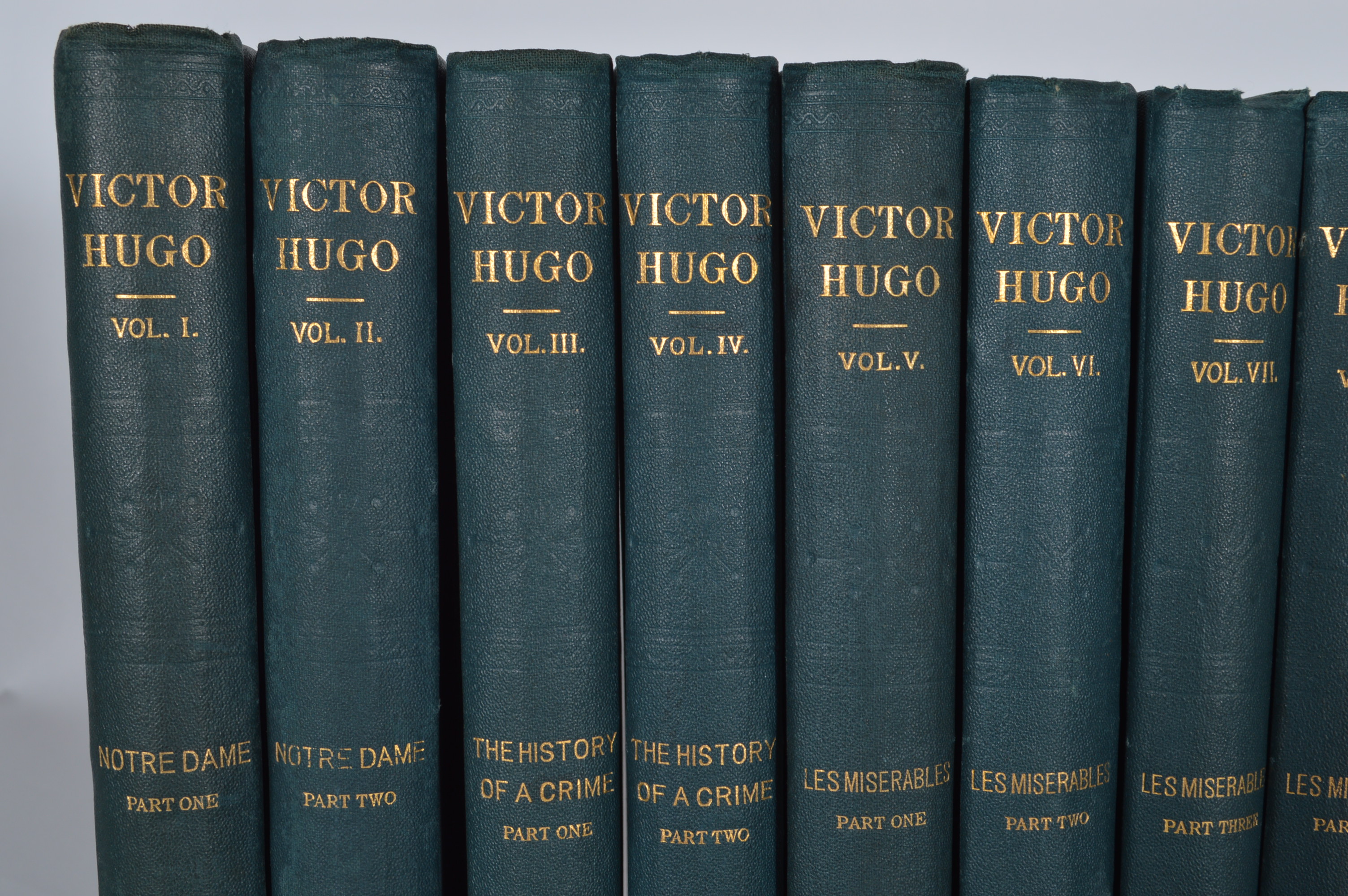 Collection of Rare Victor Hugo Novels