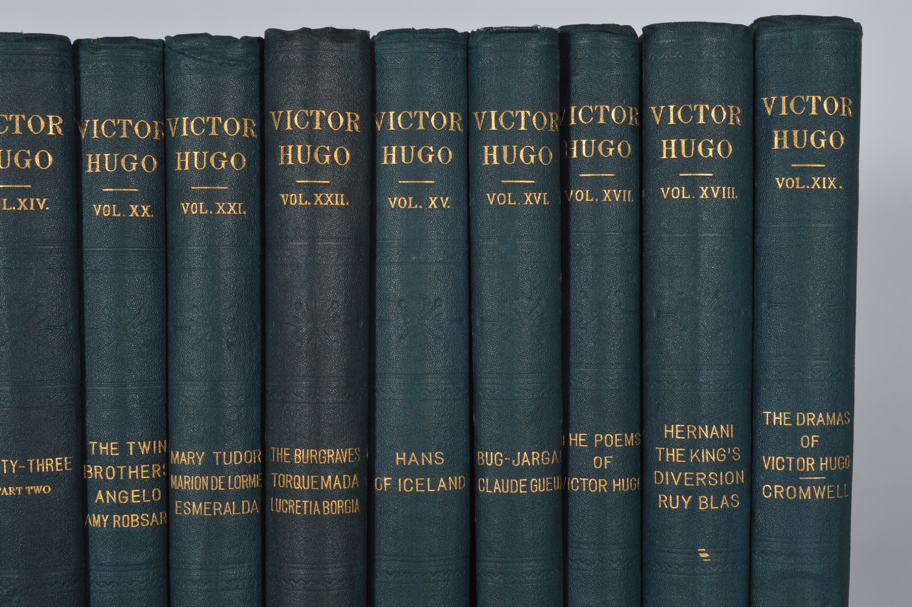 Collection of Rare Victor Hugo Novels