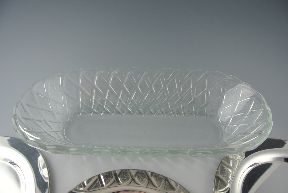 Vintage and Modern Serving Pieces