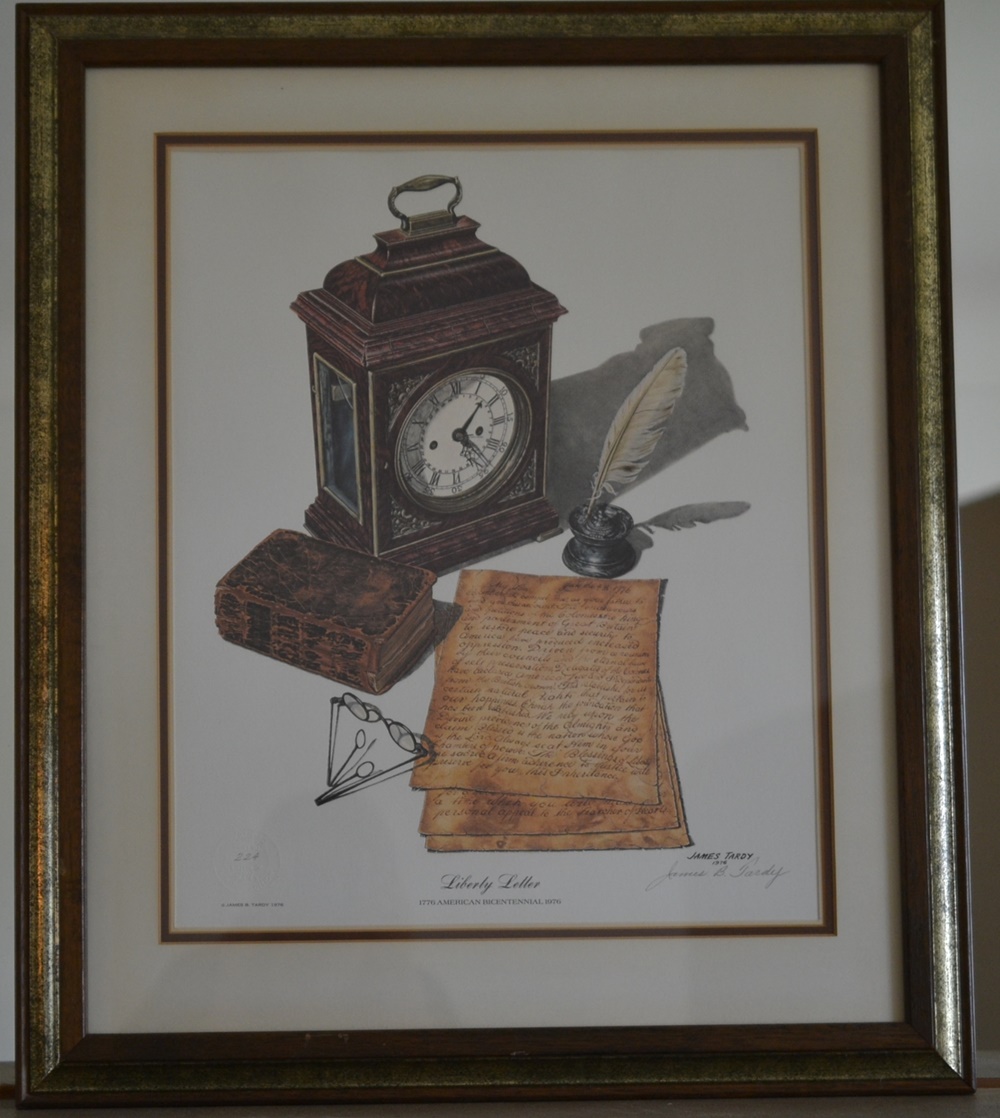 "Liberty Letter" Artist Signed & Numbered Ltd. Edition Print