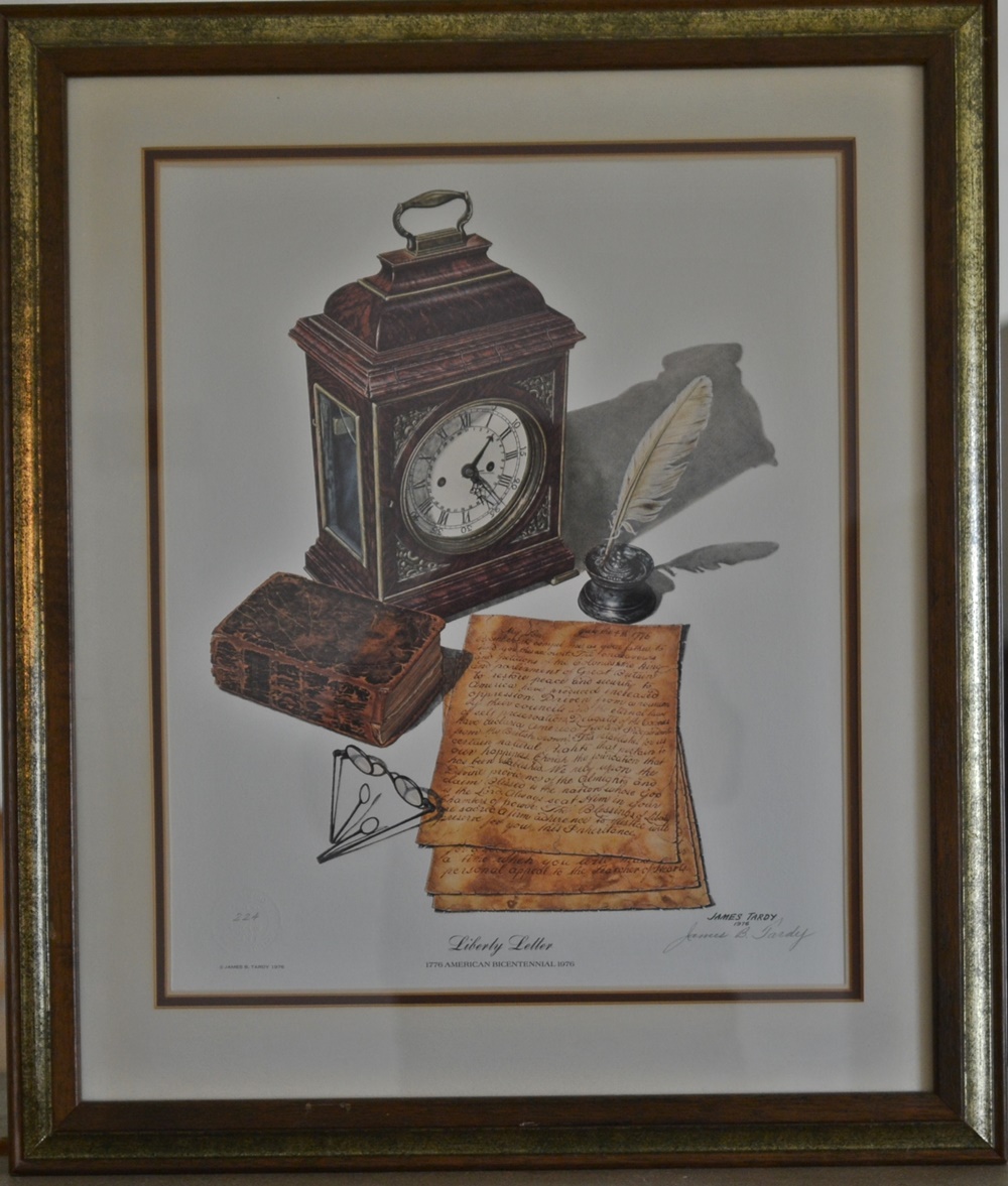 "Liberty Letter" Artist Signed & Numbered Ltd. Edition Print