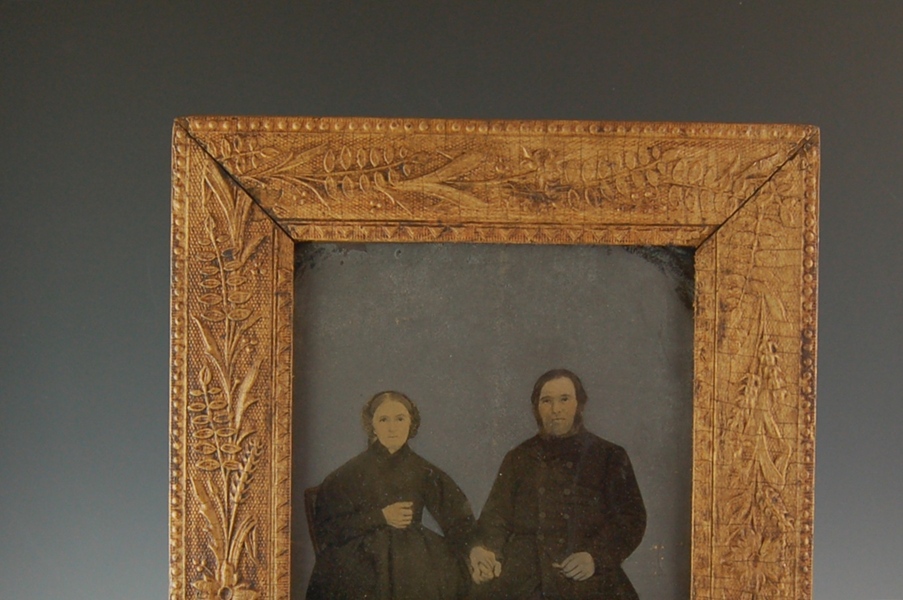 Vintage Bubble Frames and Wood Frame