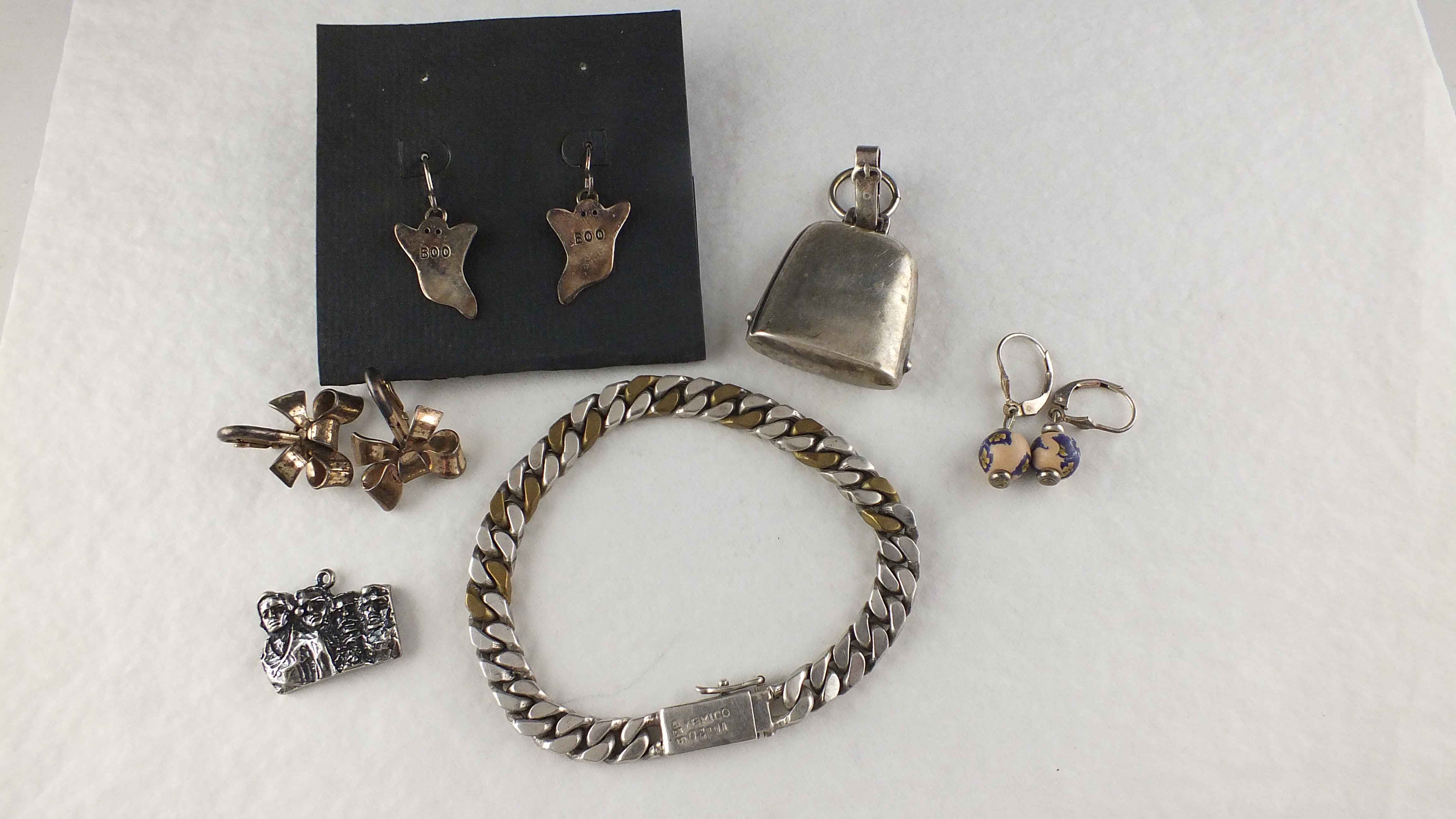 Assorted Sterling Jewelry Parts and Pieces