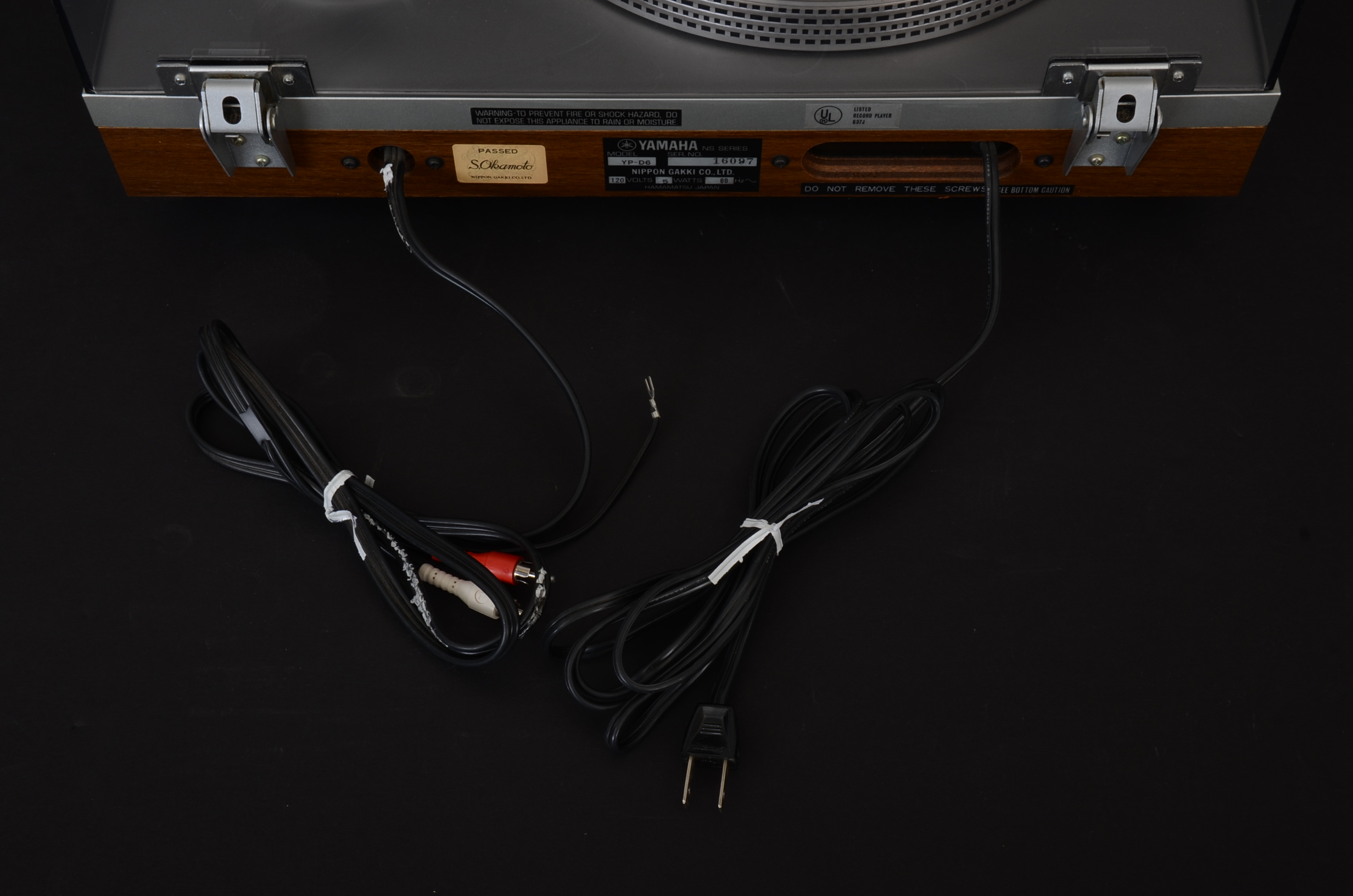 Yamaha YP-D6 Turntable with Box