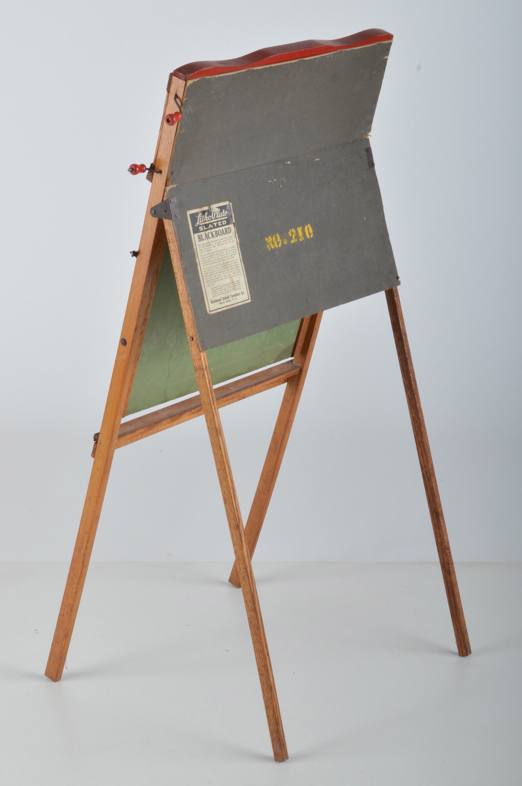 Litho Plate Slate Blackboard by Richmond School Furniture Co. 
