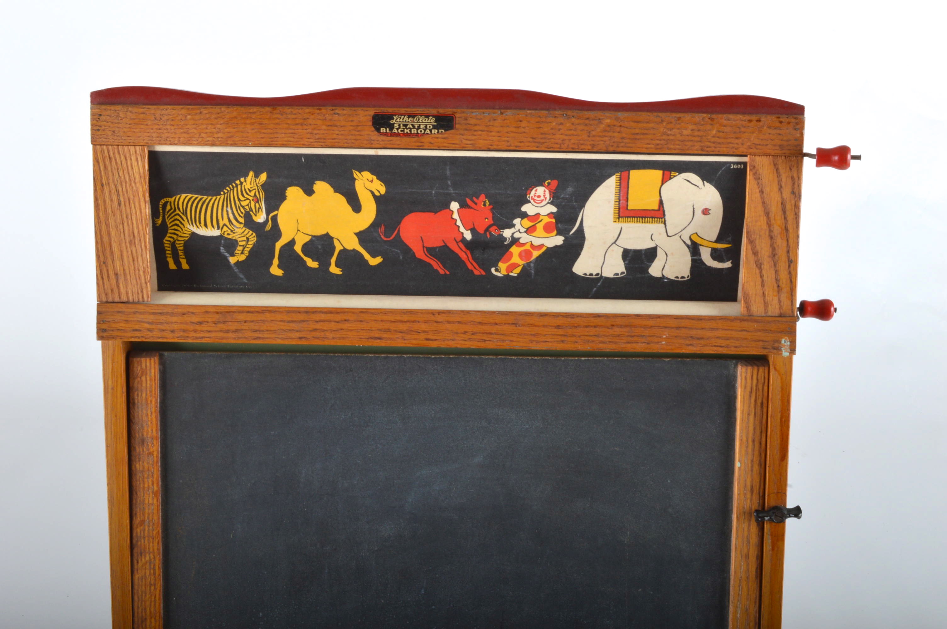 Litho Plate Slate Blackboard by Richmond School Furniture Co. 