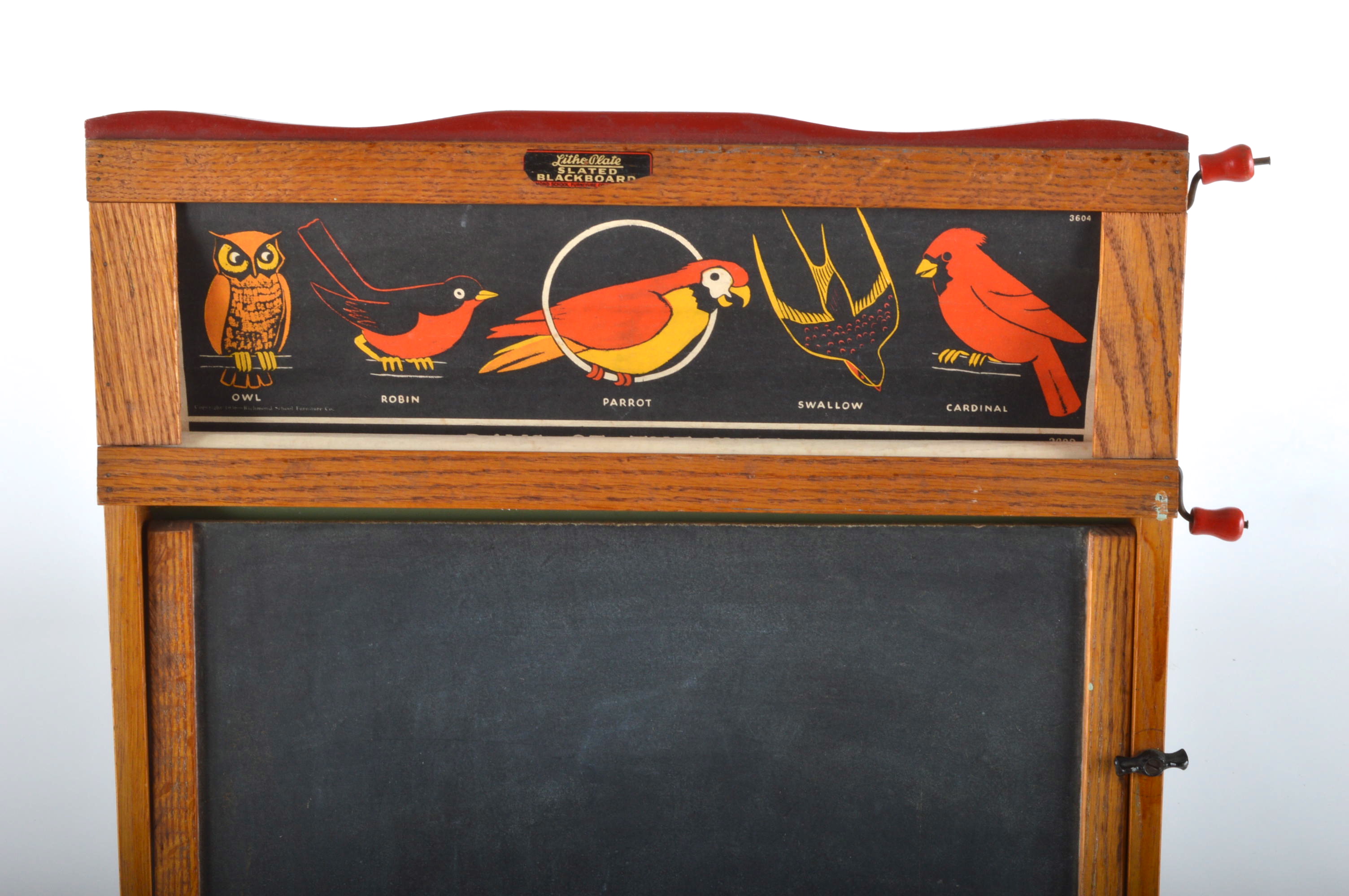 Litho Plate Slate Blackboard by Richmond School Furniture Co. 