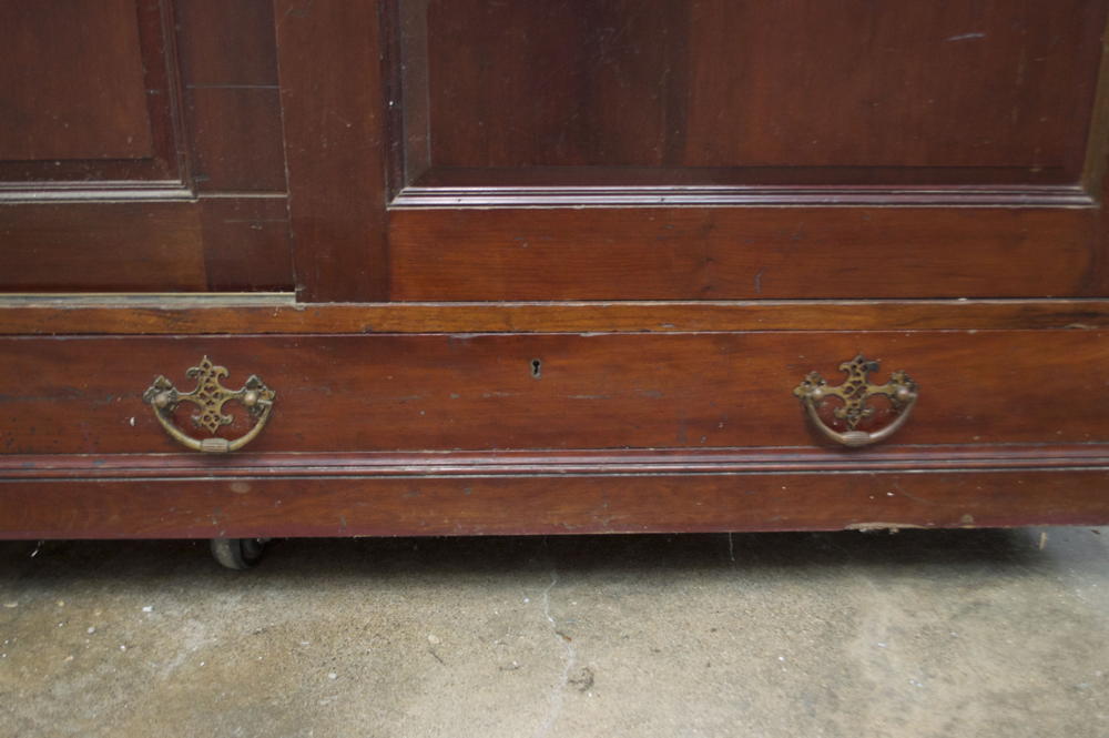Mahogany Display Cabinet 
