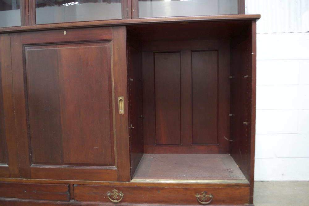 Mahogany Display Cabinet 