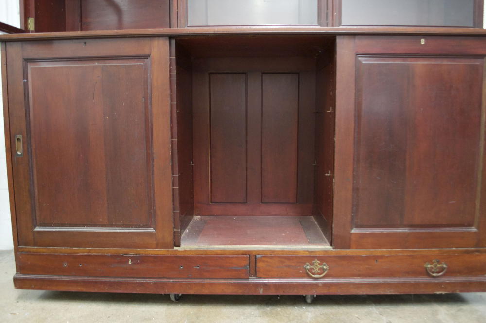 Mahogany Display Cabinet 